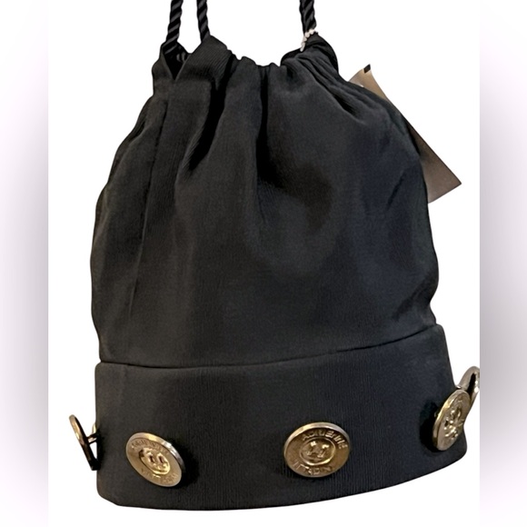 Rare Vintage Nylon Bucket Bag by Adrienne Vittadini NWT - Picture 4 of 12